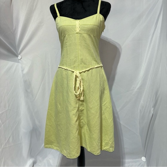 BOGO Free People Smocked Spaghetti Strap Dress Size 10 - Picture 2 of 10